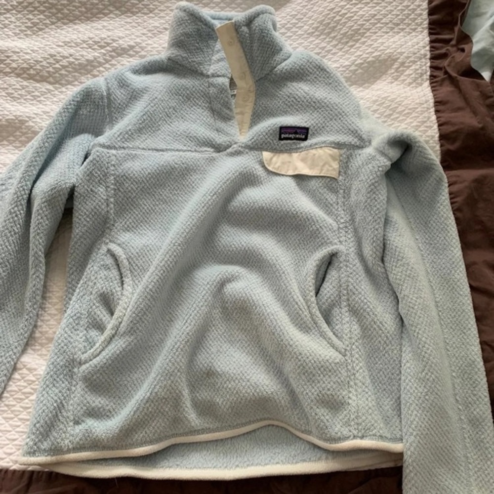 Light blue Patagonia fleece